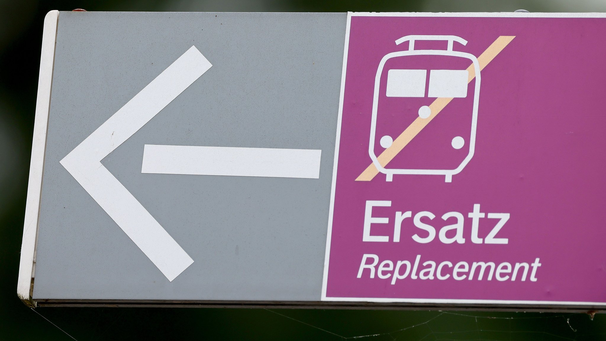 Nachdem der Zug in Hergatz evakuiert wurde, mussten die Passagiere mit Bussen weiterreisen