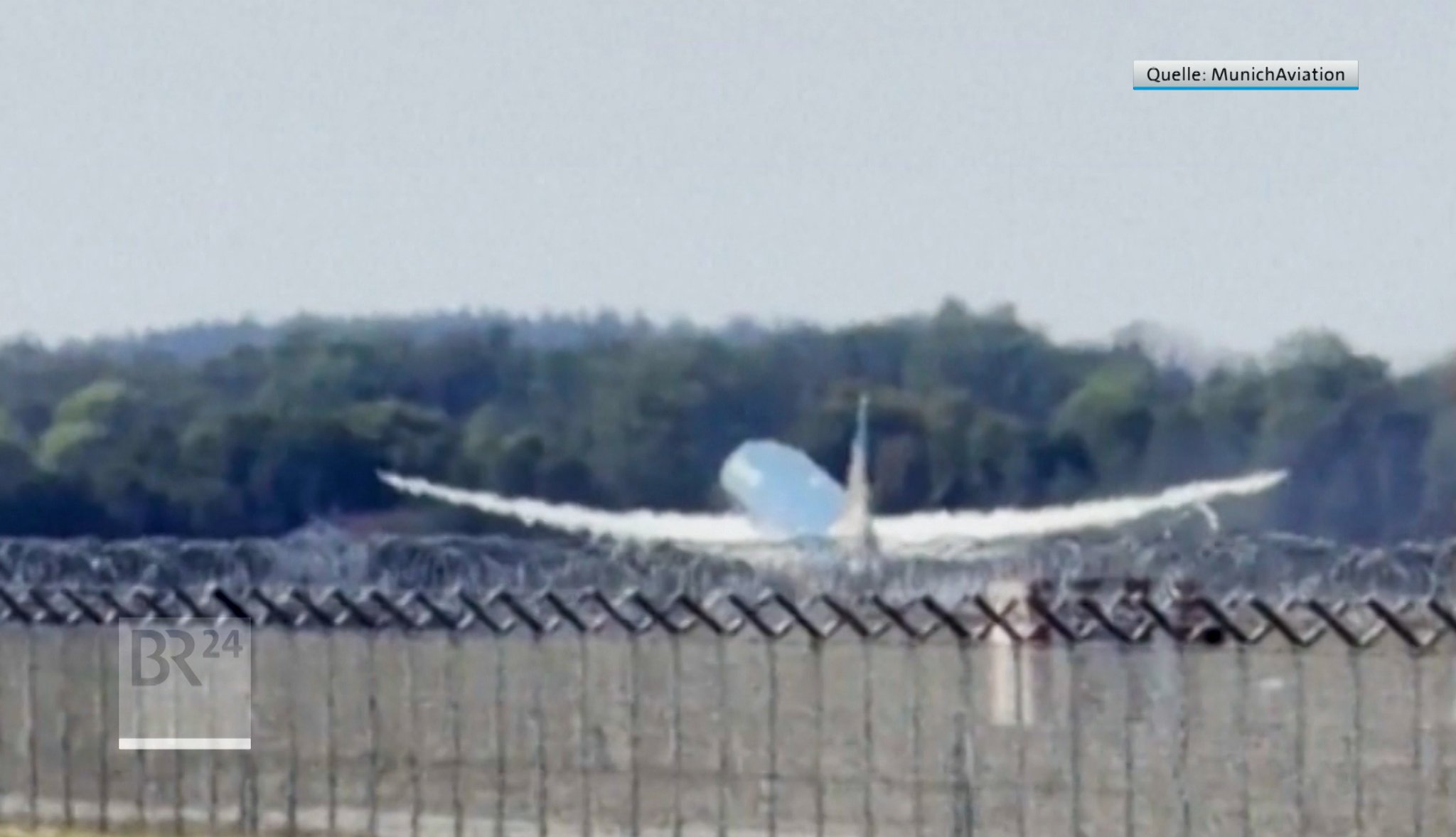 Bei einem Dreamliner-Start in München ist Mitte August offenbar nur knapp eine Katastrophe verhindert worden. | Bild: Bayerischer Rundfunk 2026 Bei einem Dreamliner-Start in München ist Mitte August offenbar nur knapp eine Katastrophe verhindert worden.