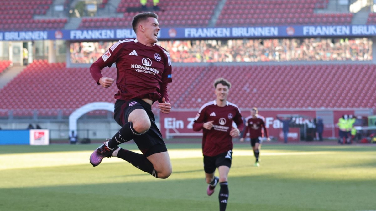 Flicks Traumtor beschert 1. FC Nürnberg Last-Minute-Sieg