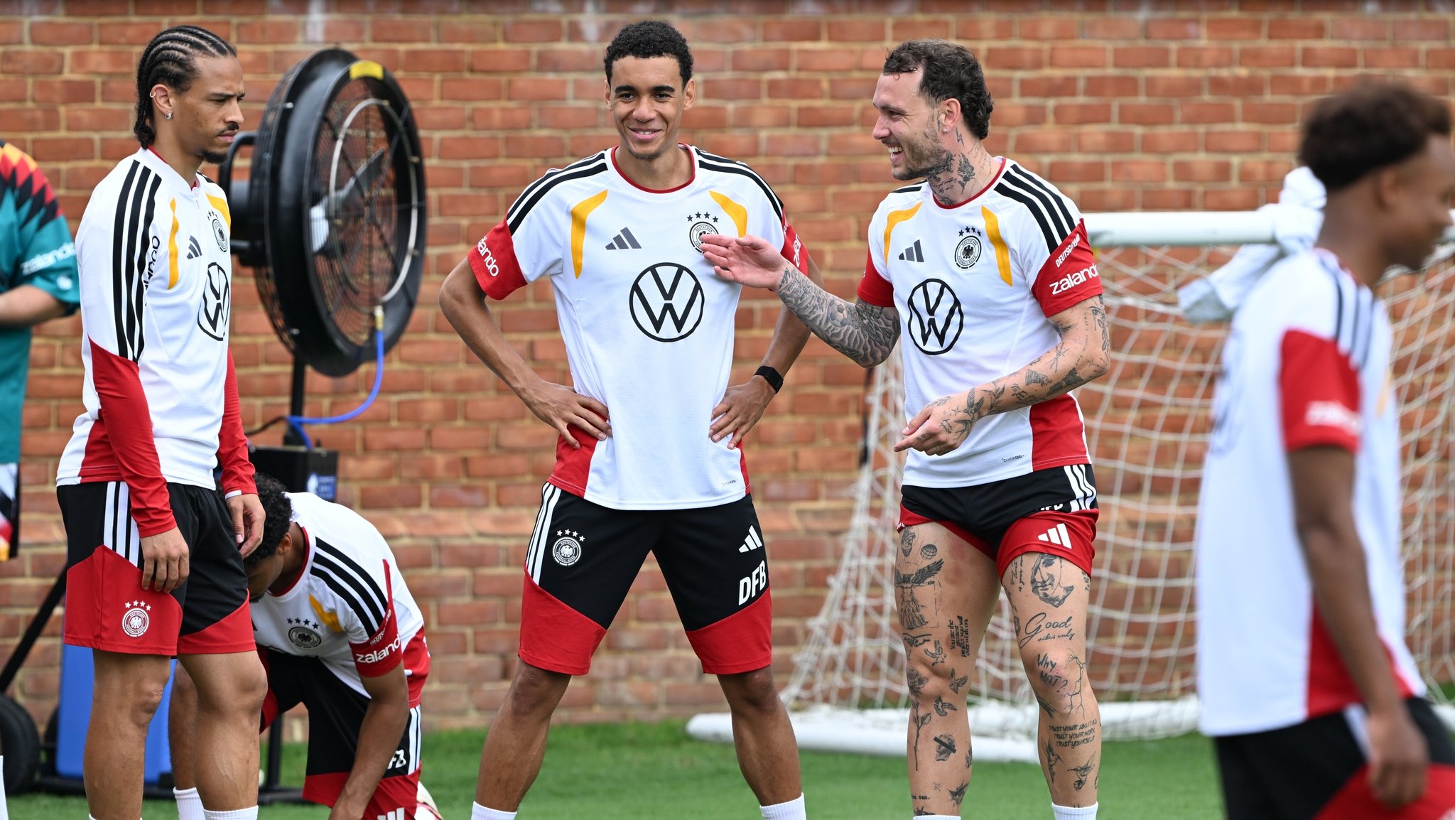 Das DFB-Team im Training vor der WM