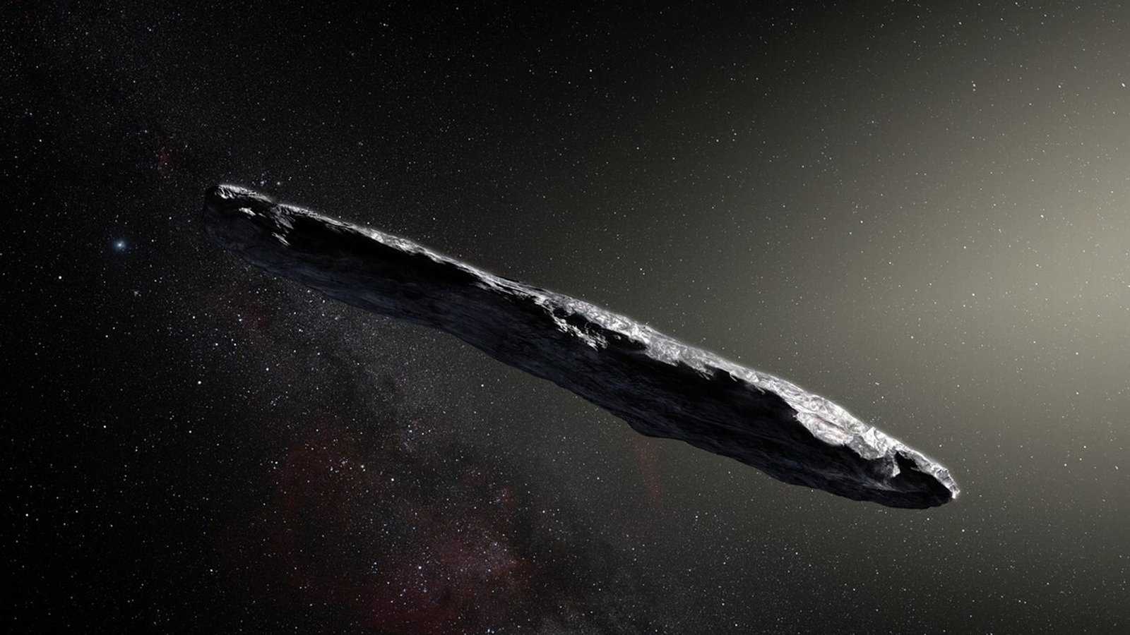 'Oumuamua, das erste interstellare Objekt