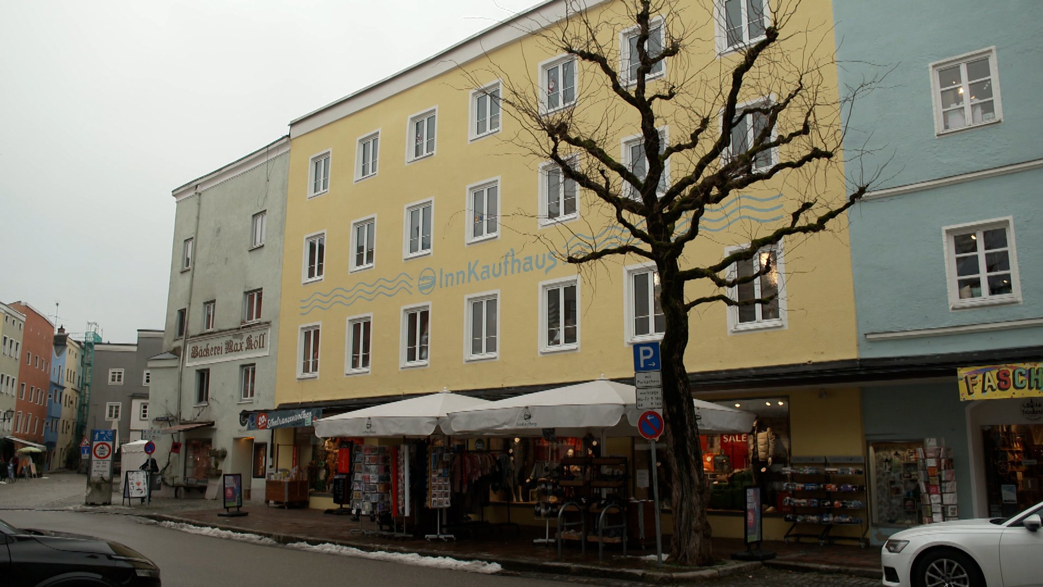 Das "Innkaufhaus" in Wasserburg am Inn