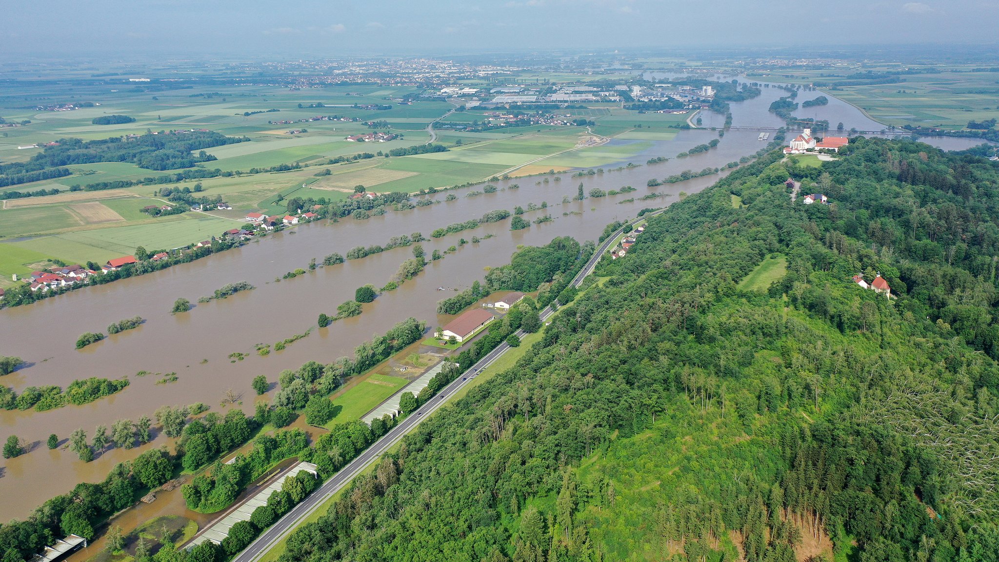 Archivbild: Hochwasser in Bayern