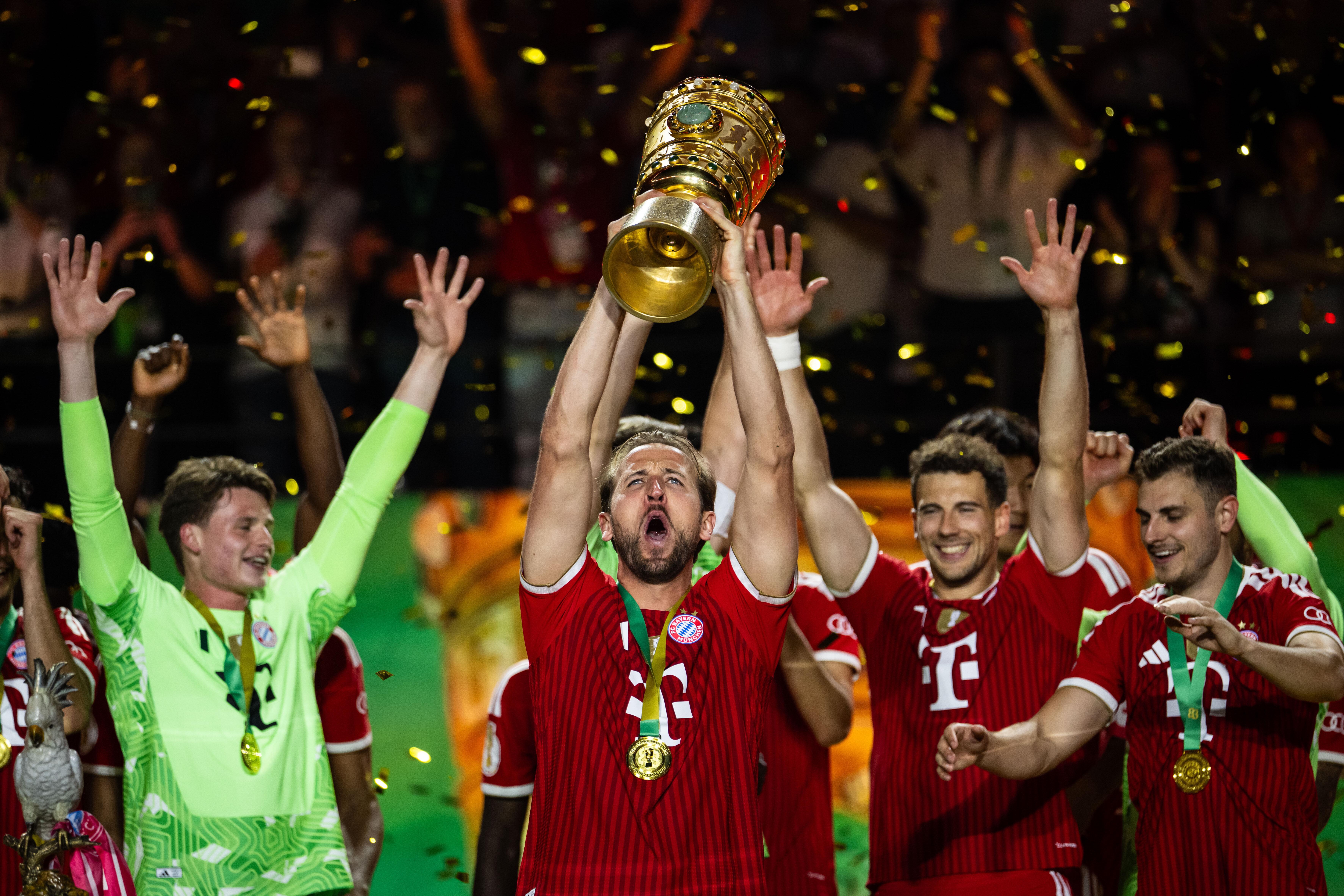 Harry Kane schoss die Bayern zum Pokalsieg