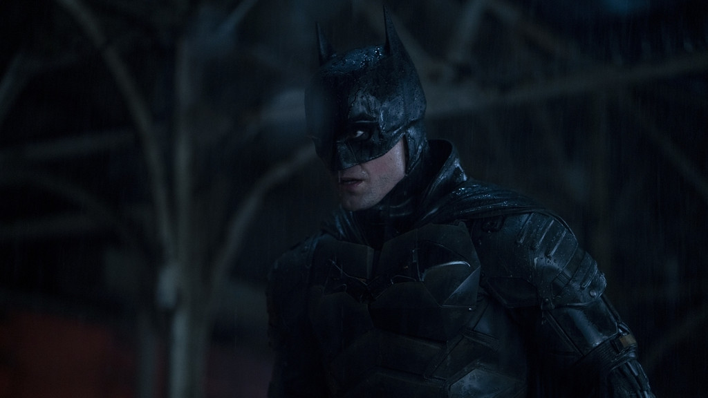 "The Batman" räumt in Gothams Unterwelt auf in Matt Reeves' jüngster Adaption der Bob-Kane-Comics. | Bild: Warner "The Batman" räumt in Gothams Unterwelt auf in Matt Reeves' jüngster Adaption der Bob-Kane-Comics.