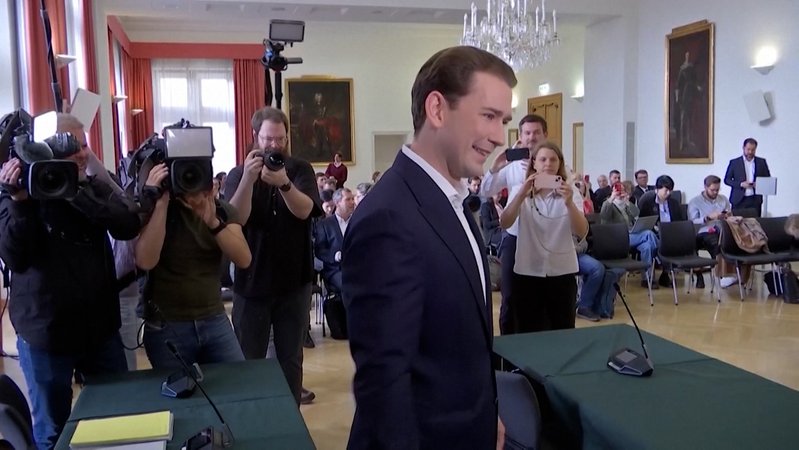 Im Video: Richter kassieren Urteil gegen Ex-Kanzler Kurz | Bild: Bayerischer Rundfunk 2025 Im Video: Richter kassieren Urteil gegen Ex-Kanzler Kurz