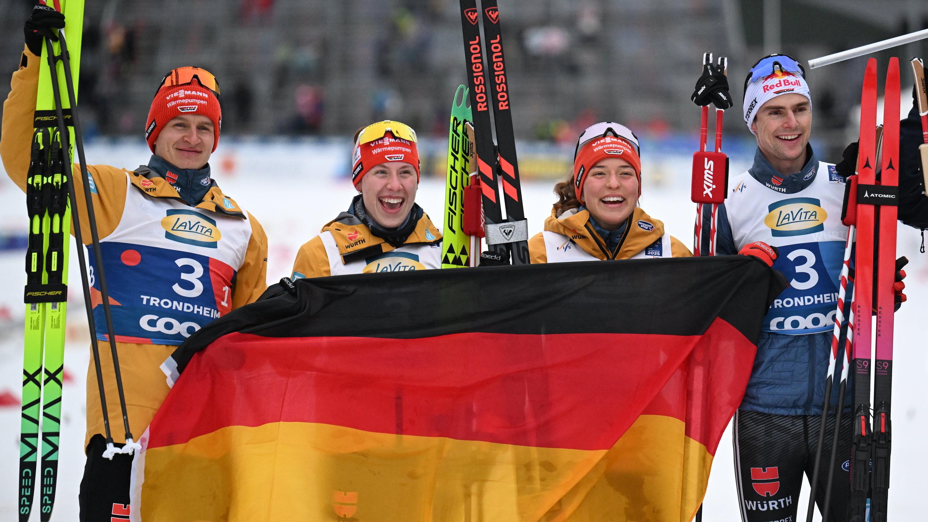 Silber für die Nordischen Kombinierer