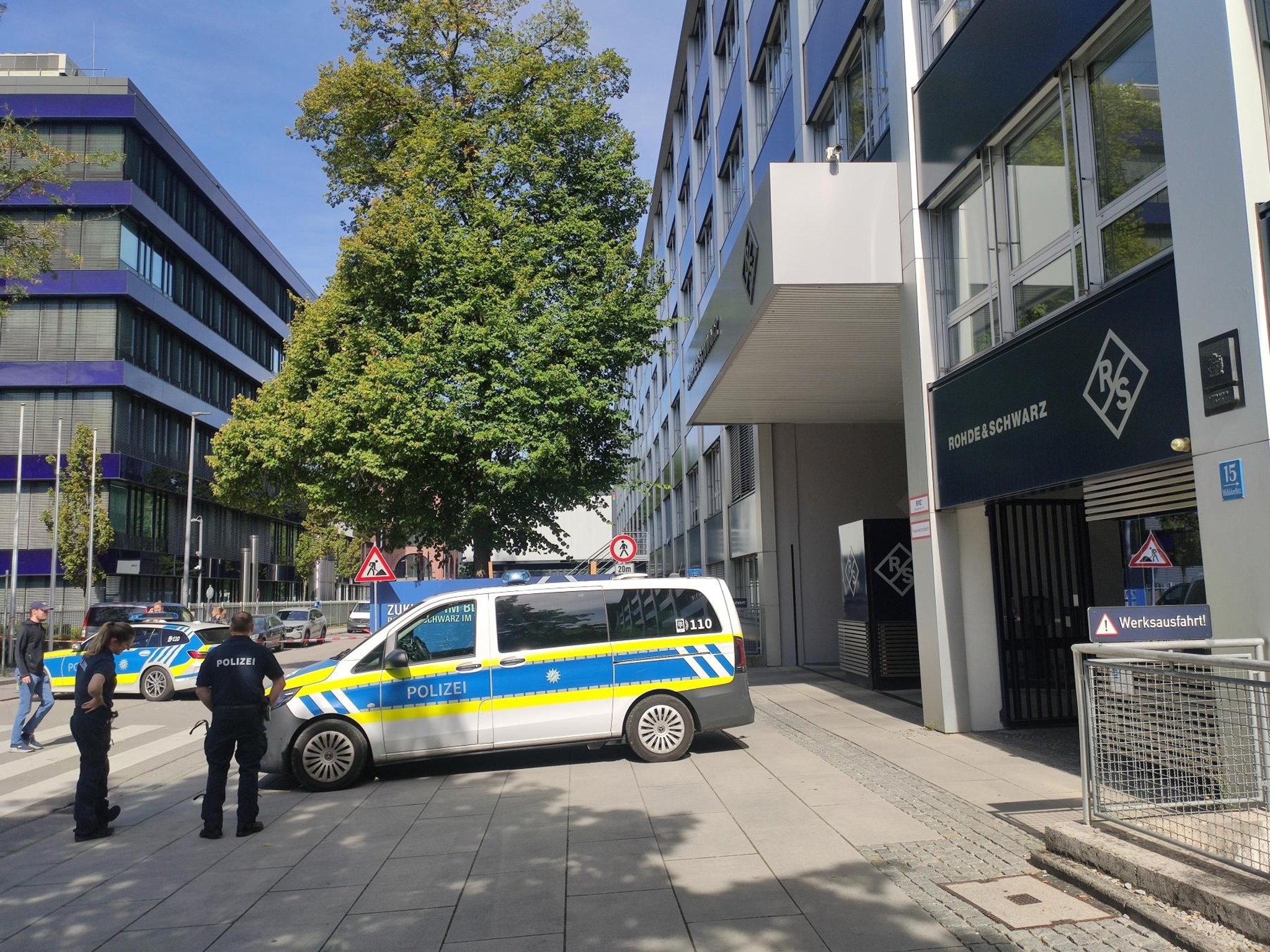 Brandattacke bei Rohde & Schwarz: Was bisher bekannt ist
