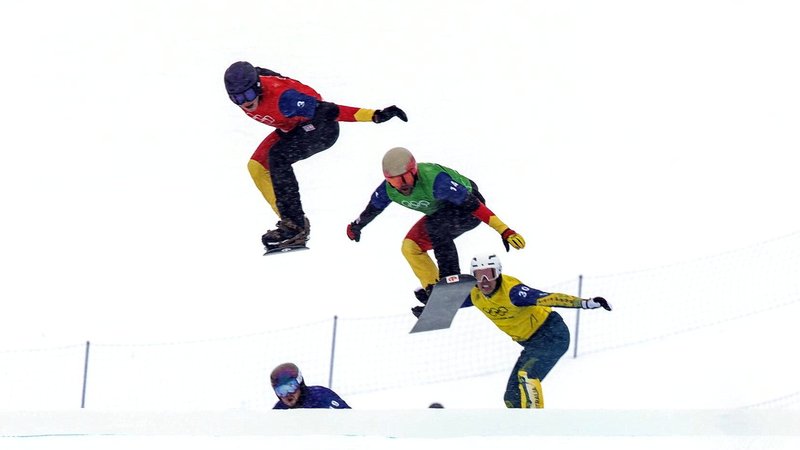 Snowboardcross | Bild: picture alliance / johapress | Joachim Hahne Snowboardcross