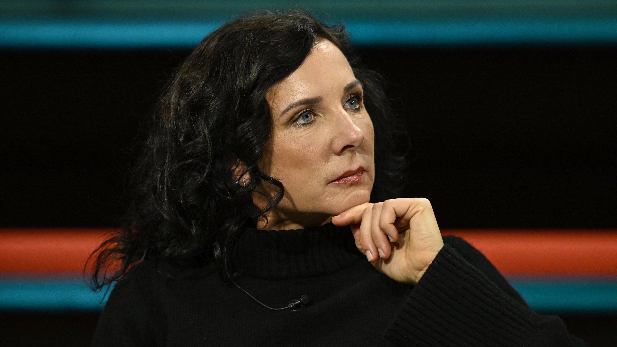 Gefragter Talkshowgast: Julie Zeh, hier bei Markus Lanz