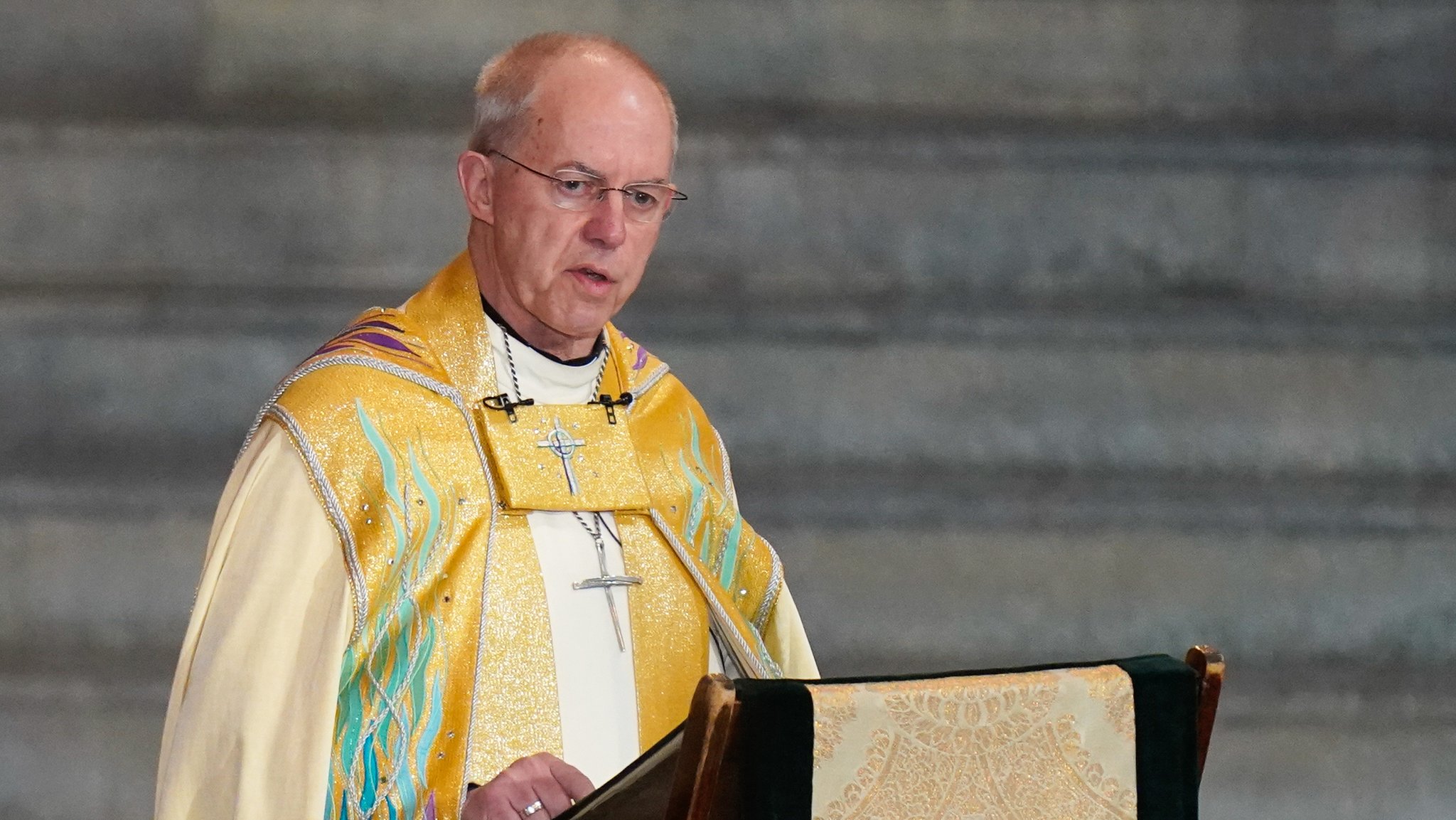 Wegen seiner Rolle in einem Missbrauchsskandal in der Kritik: Justin Welby, Erzbischof von Canterbury