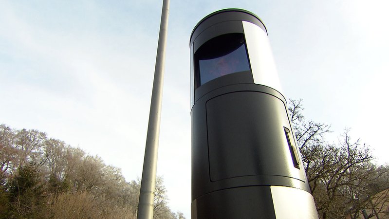 Rekord-Blitzer in Kirchseeeon | Bild: BR Rekord-Blitzer in Kirchseeeon