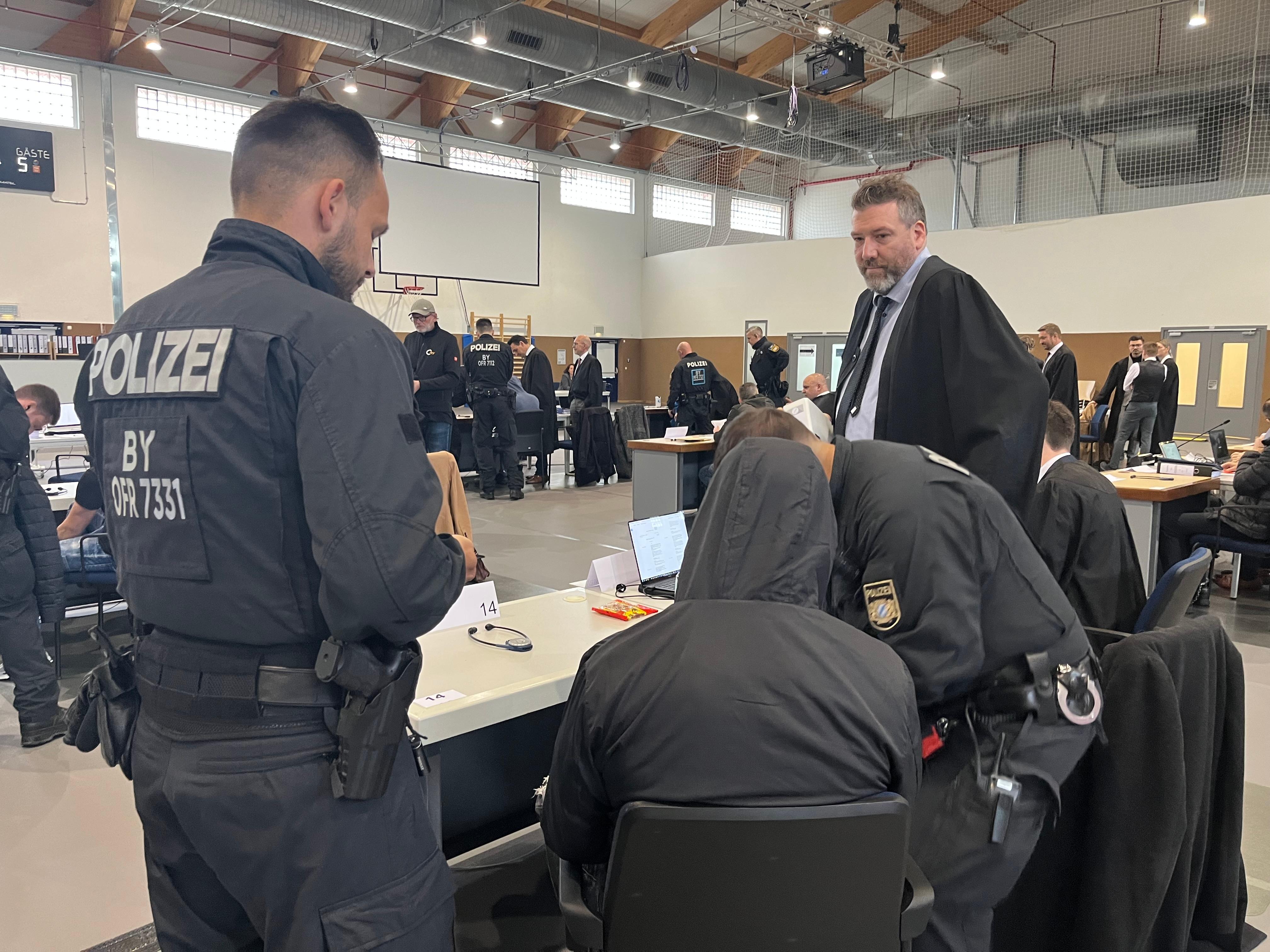 Geldautomatensprengerprozess in Bamberg