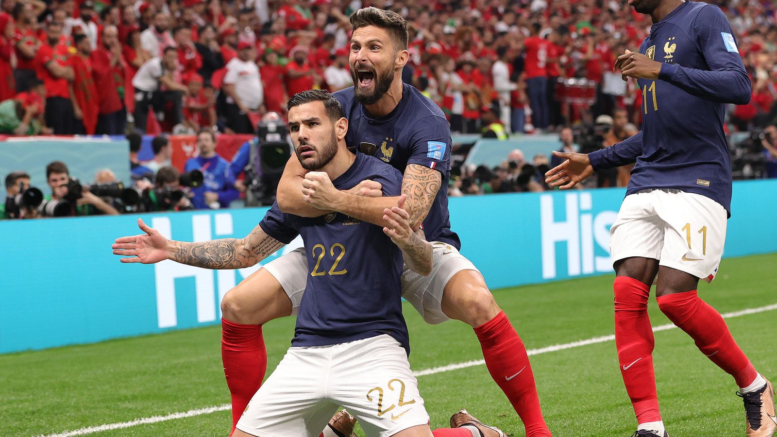 La Francia ha battuto il Marocco ed è in finale di Coppa del Mondo