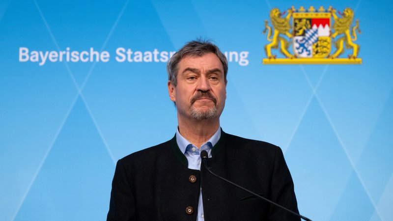 Bayerns Ministerpräsident Markus Söder | Bild: picture alliance/dpa | Sven Hoppe Bayerns Ministerpräsident Markus Söder