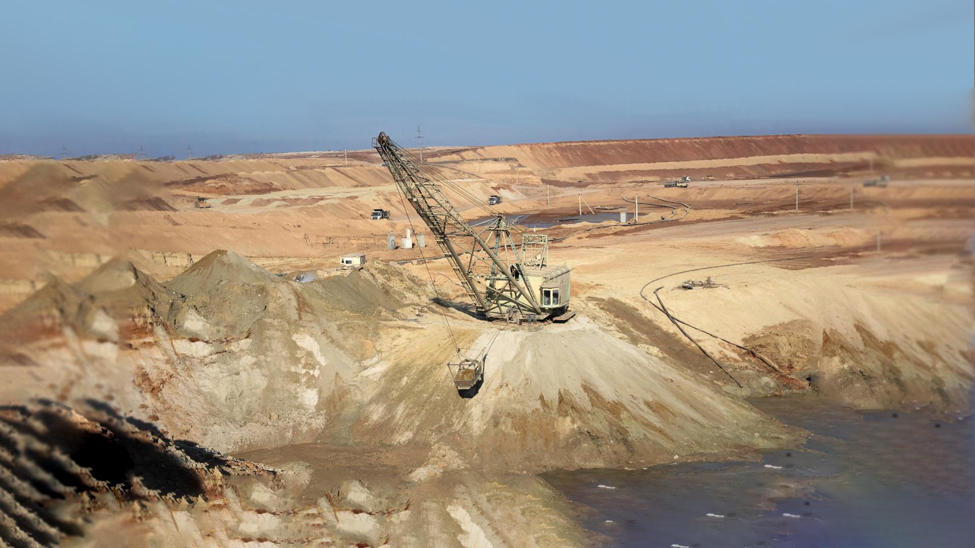 Rohstoff-Abbau in der Ukraine