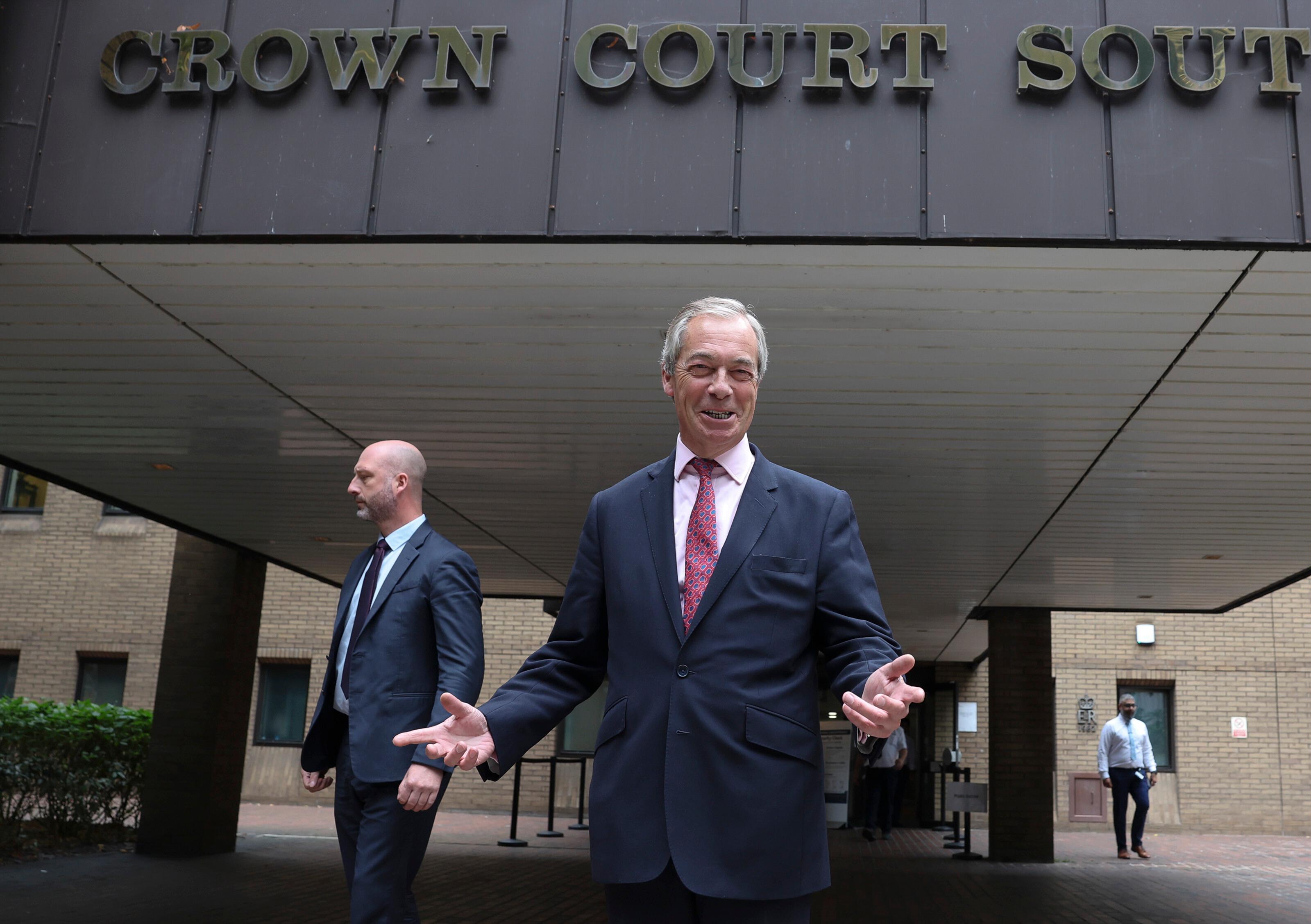 Der britische Rechtspopulist Nigel Farage.