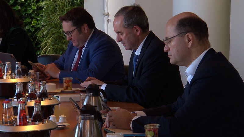 Sitzung des bayerischen Kabinetts | Bild: BR Sitzung des bayerischen Kabinetts