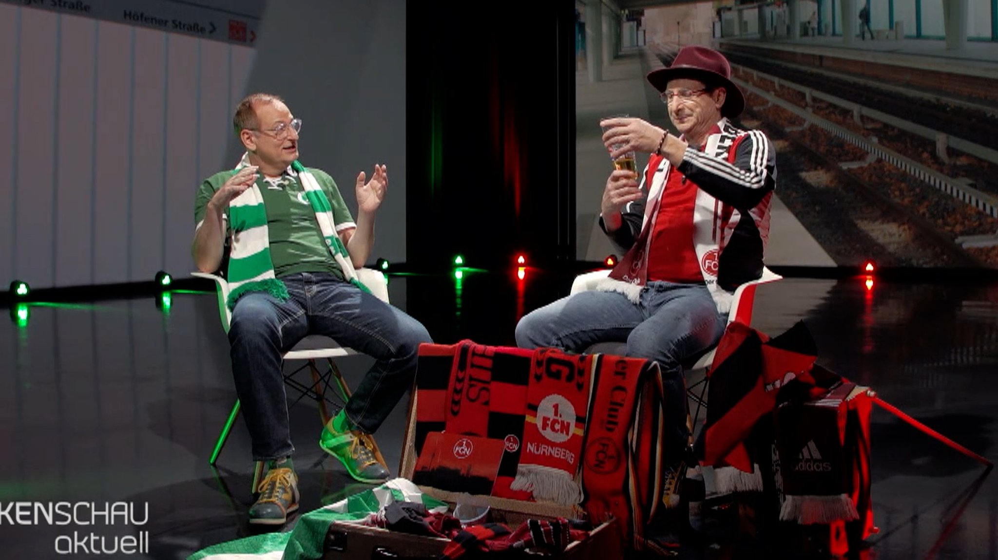 Die Geschichte des Frankenderbys | Bild: BR-Studio Franken Die Geschichte des Frankenderbys