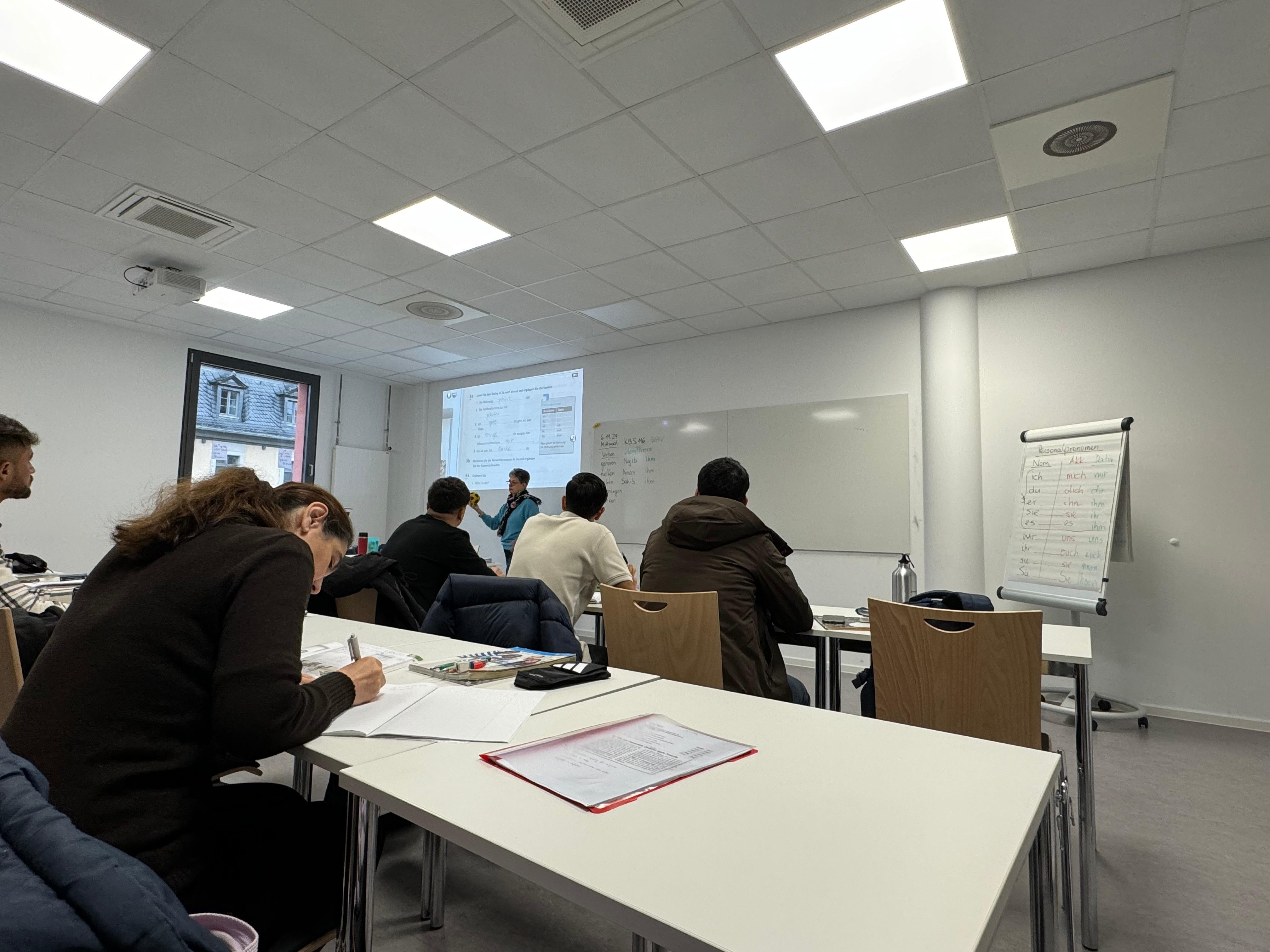 Integrationskurs in der Kolping Akademie in Würzburg