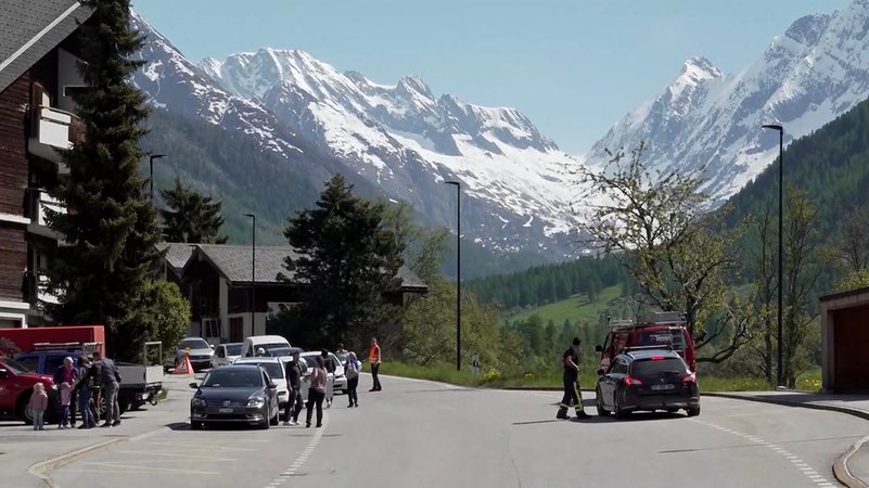 Drohender Bergsturz | Bild: Bayerischer Rundfunk 2025 Drohender Bergsturz