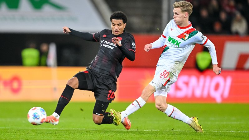 FC Augsburg - Bayer Leverkusen | Bild: dpa-Bildfunk/Harry Langer FC Augsburg - Bayer Leverkusen