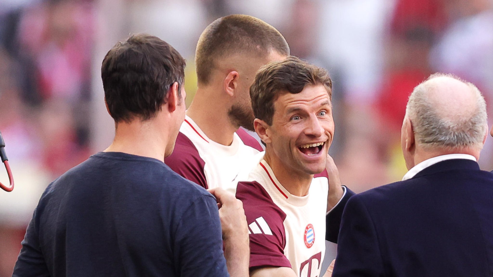 Thomas Müller und Uli Hoeneß