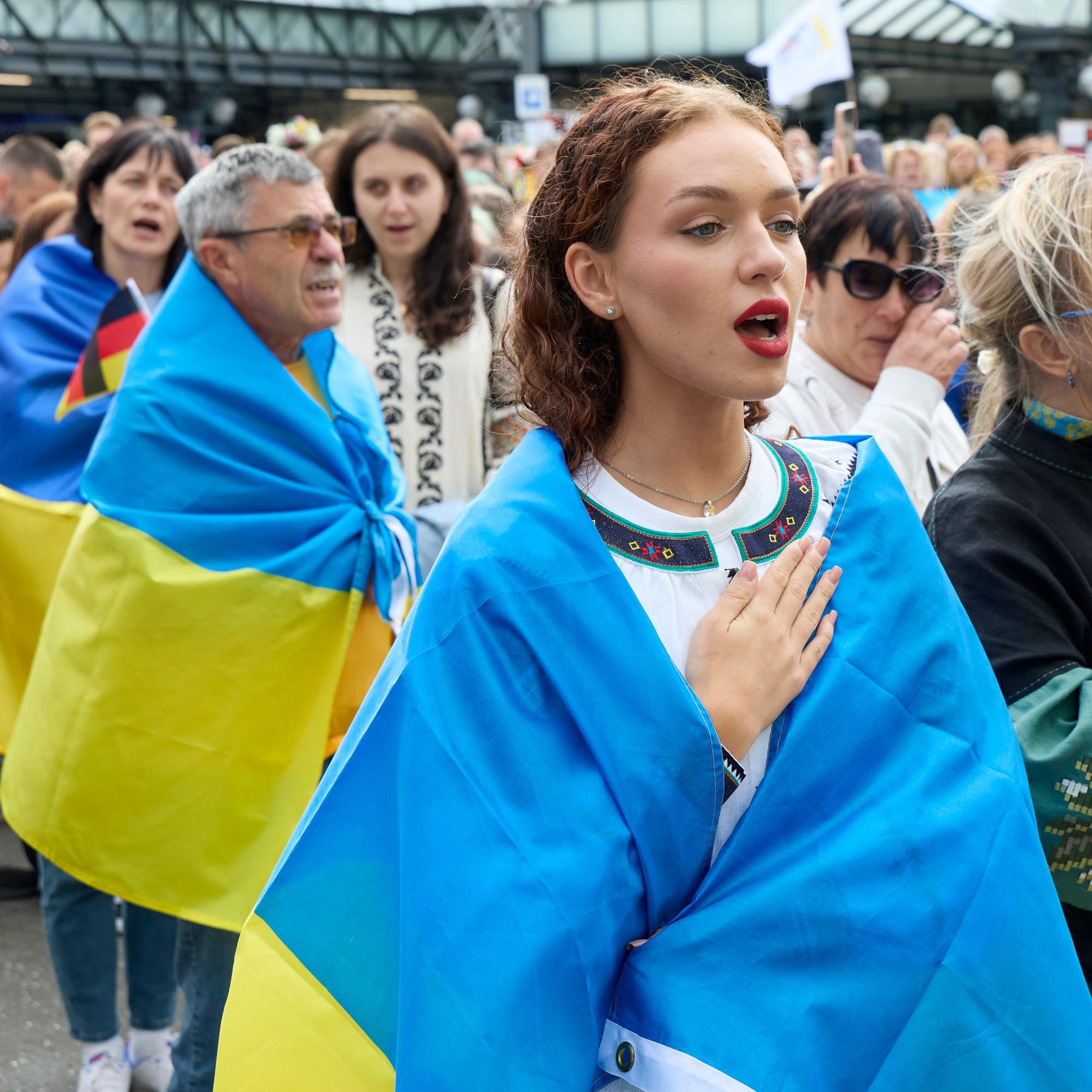 Unabhängigkeitstag in der Ukraine