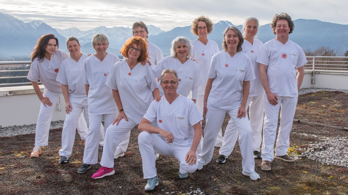 Gruppenfoto Team ORANGE 