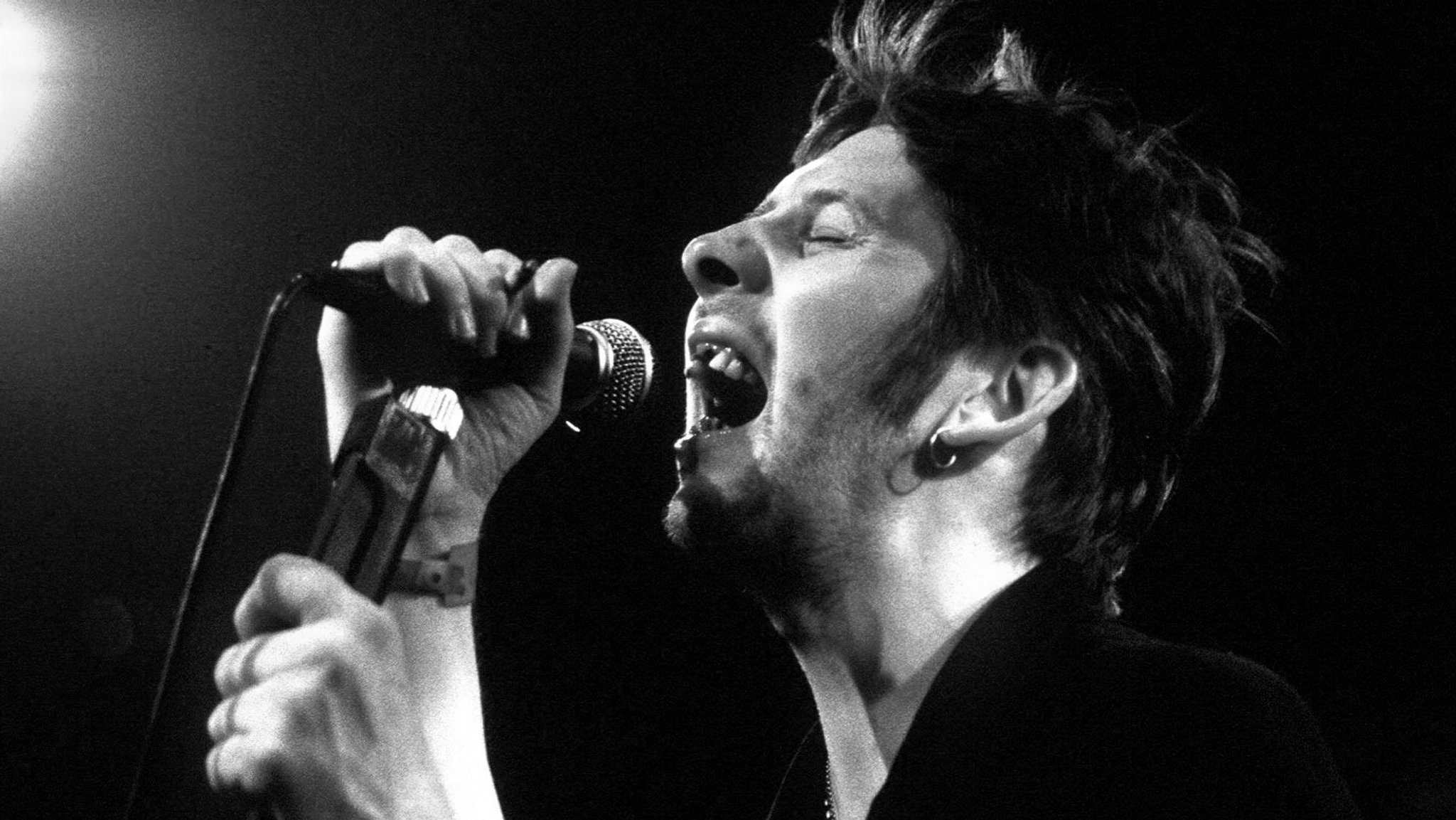 Der Musiker Shane Mac Gowan im Jahr 1995.