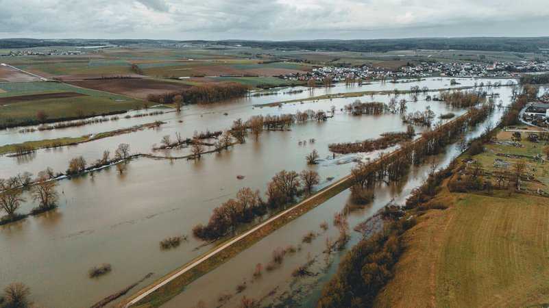 Hochwasser im Landkreis Kelheim 