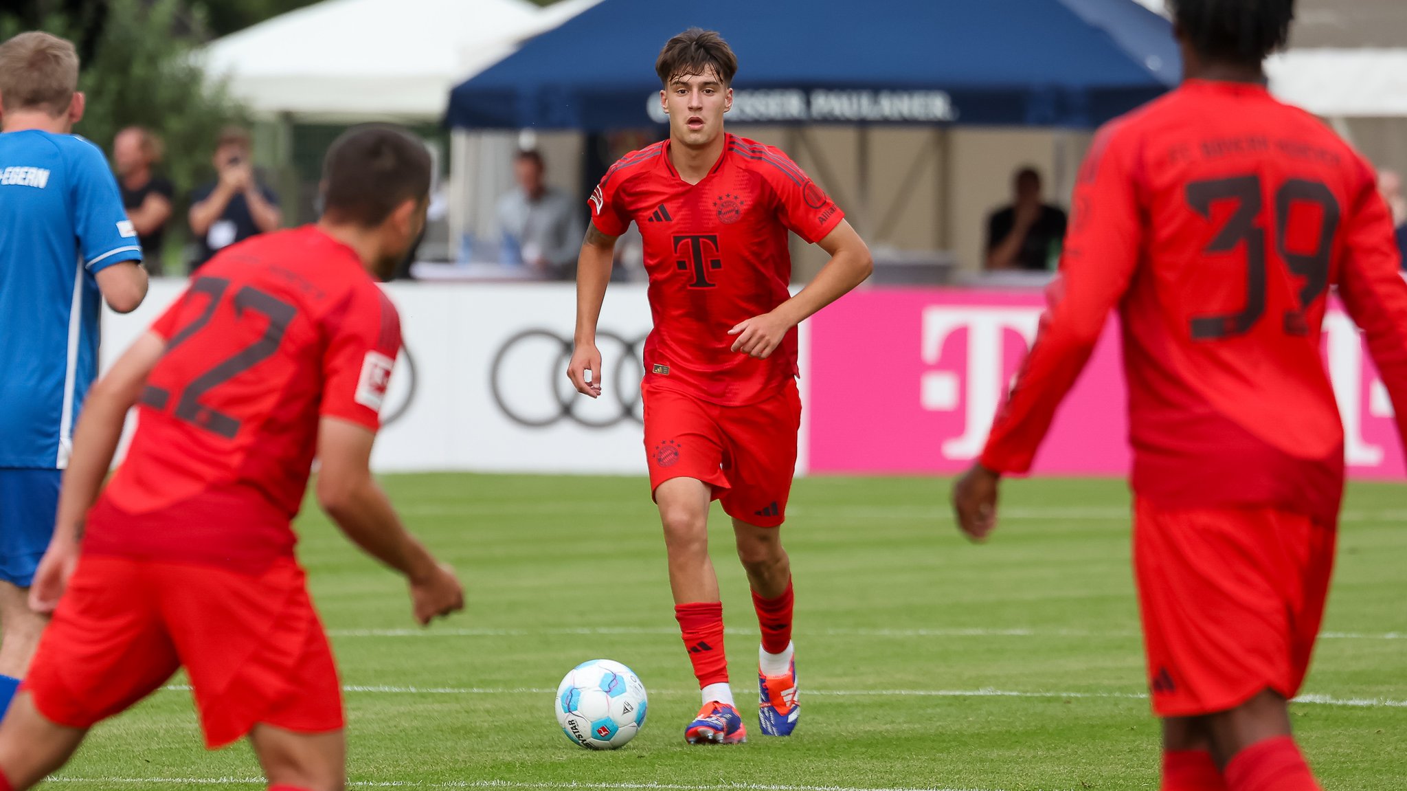 Javier Fernandez beim Testspiel gegen den FC Rottach-Egern