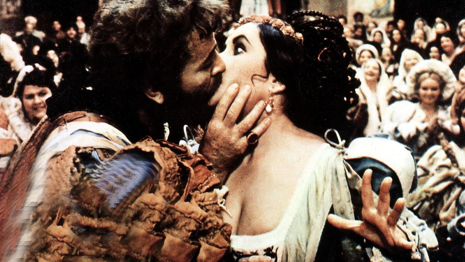 Richard Burton und Elisabeth Taylor in "Der Widerständen Zähmung"