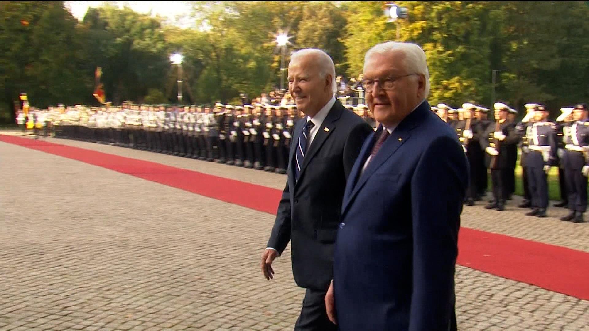  Joe Bidens Abschiedsbesuch in Deutschland