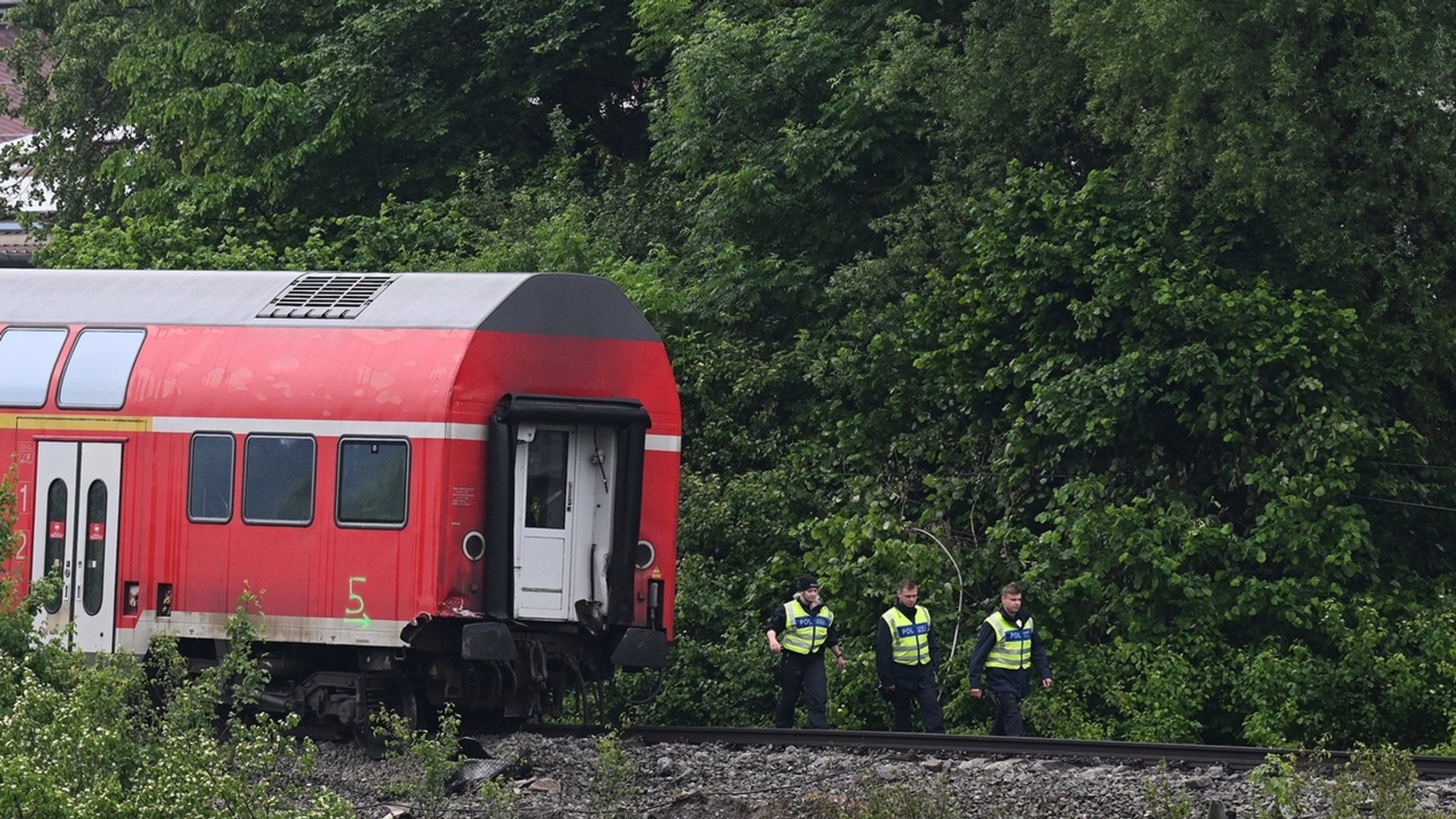 Tote bei Zugunglück in Oberbayern