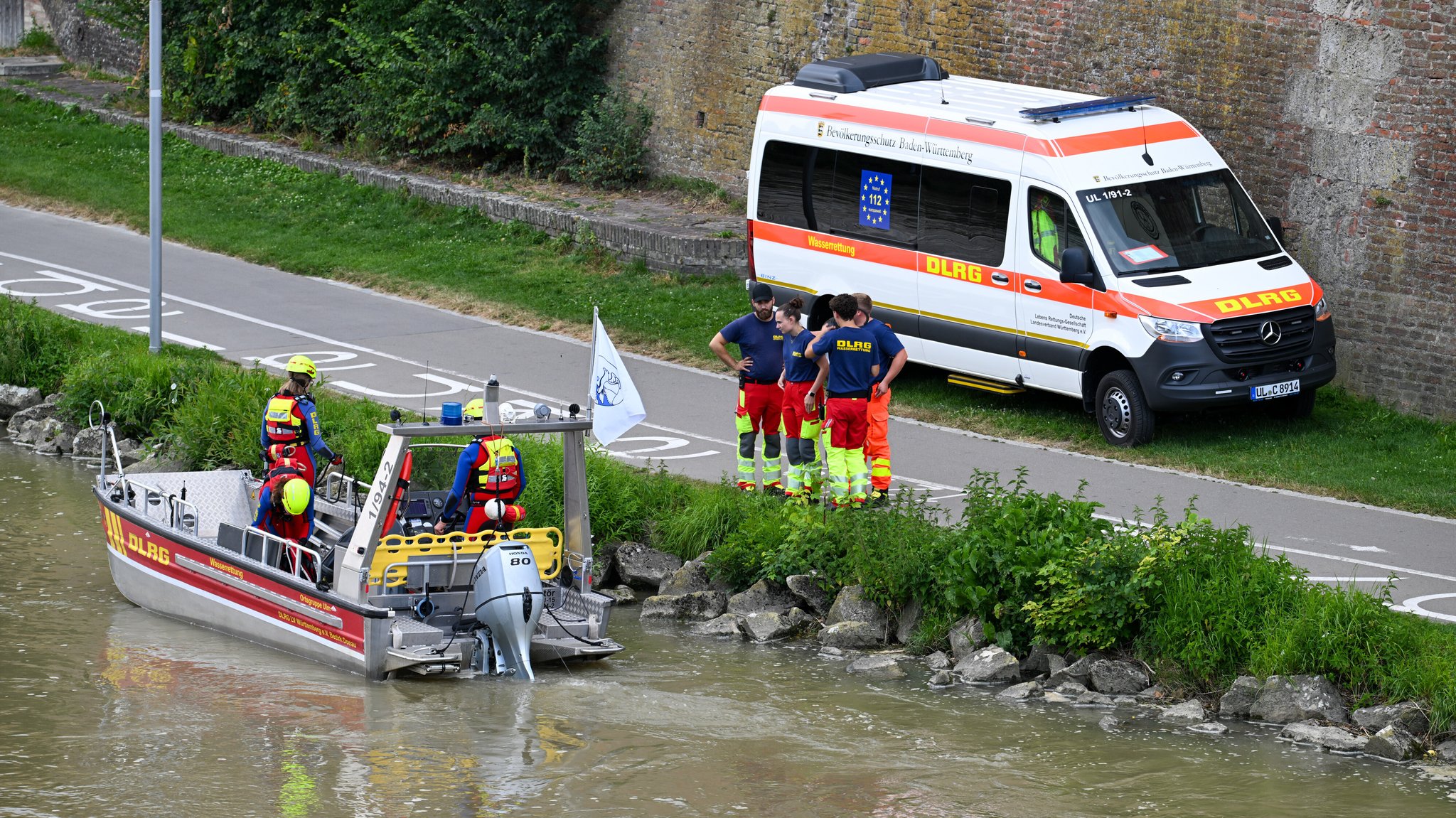 Schon wieder Badetoter: Mann ertrinkt bei Neu-Ulm in der Donau