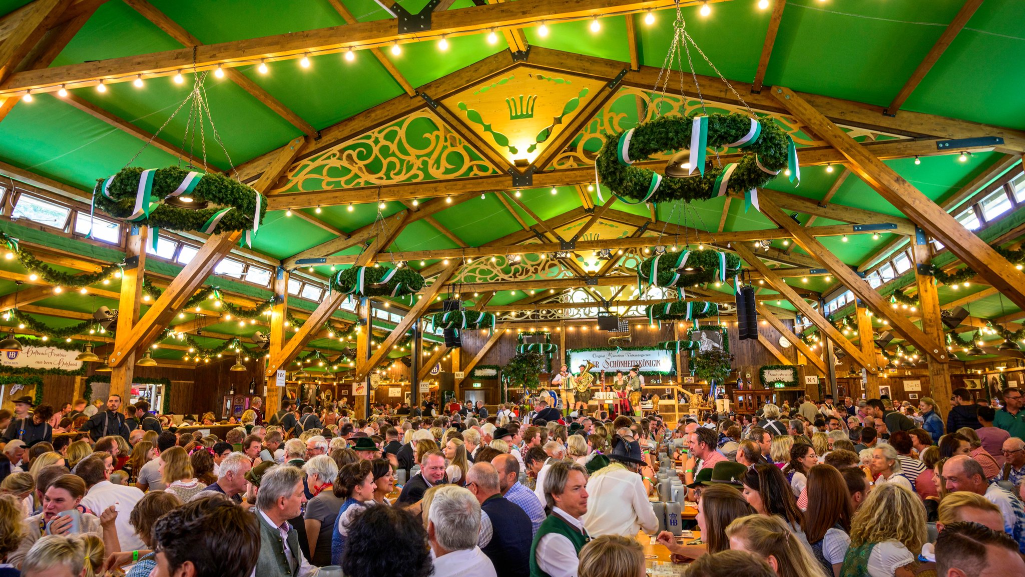 Volkssängerzelt auf der Oidn Wiesn, 2019