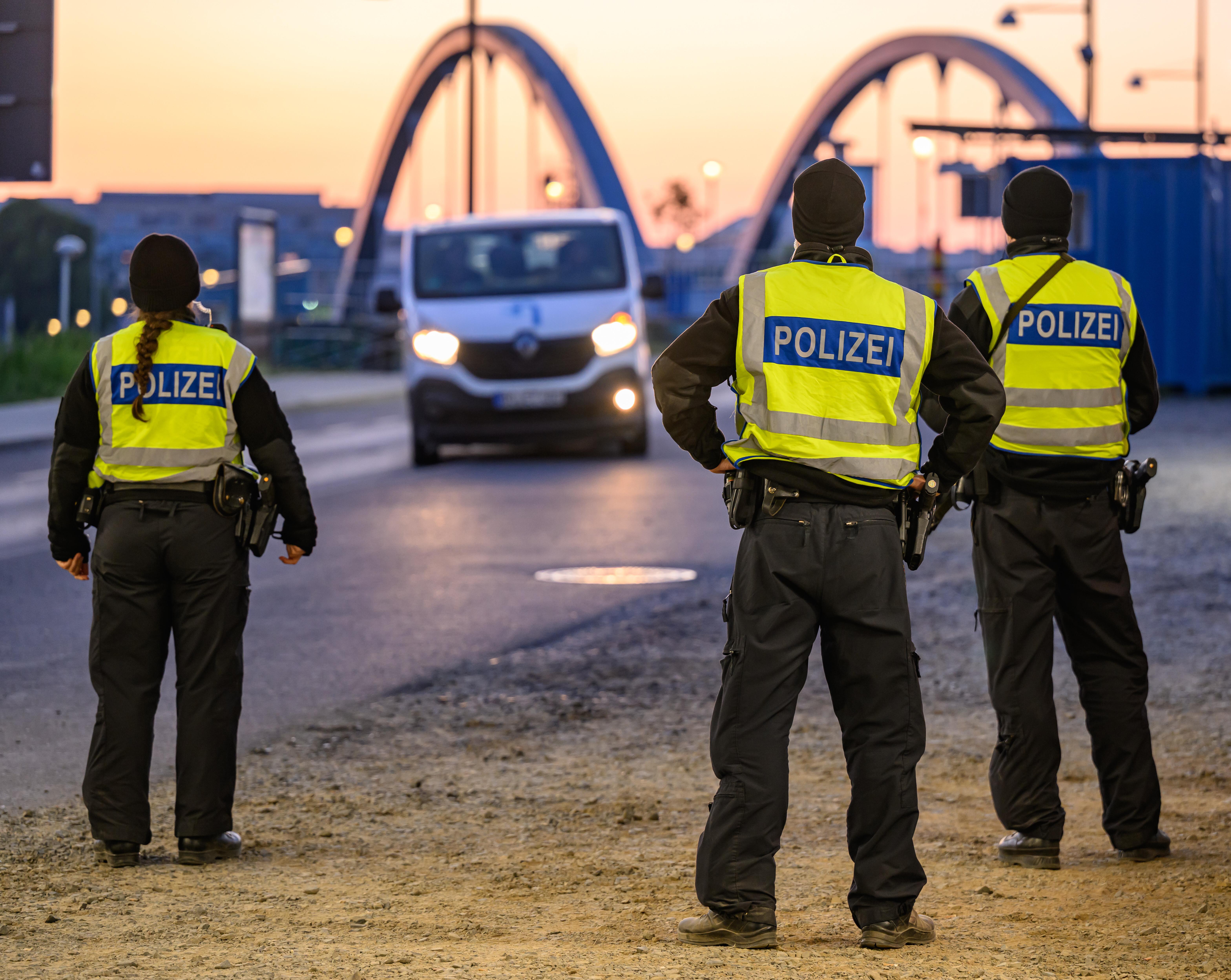 Kontrolle an Grenze zu Polen