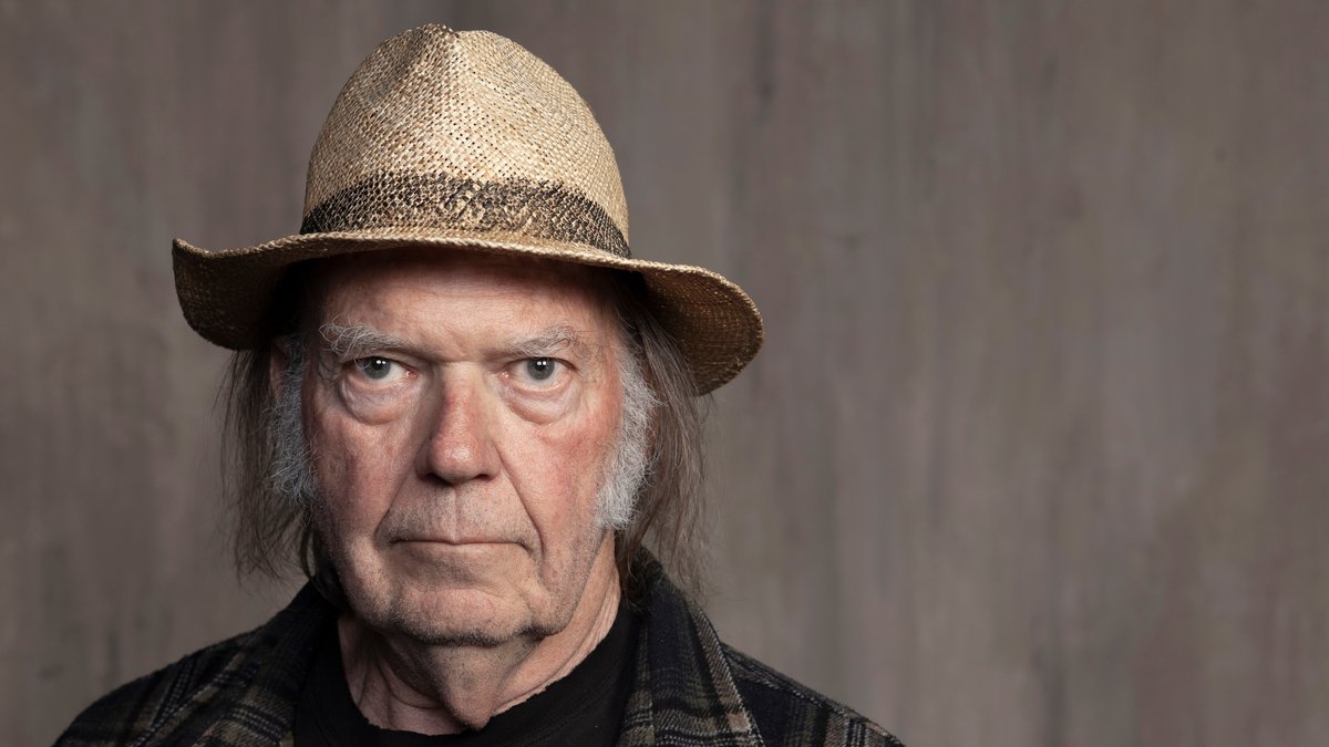 Der kanadische Sänger Neil Young 