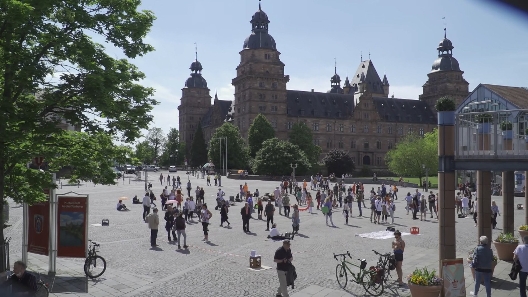 Demo gegen Corona-Regeln am Sonntag in Aschaffenburg