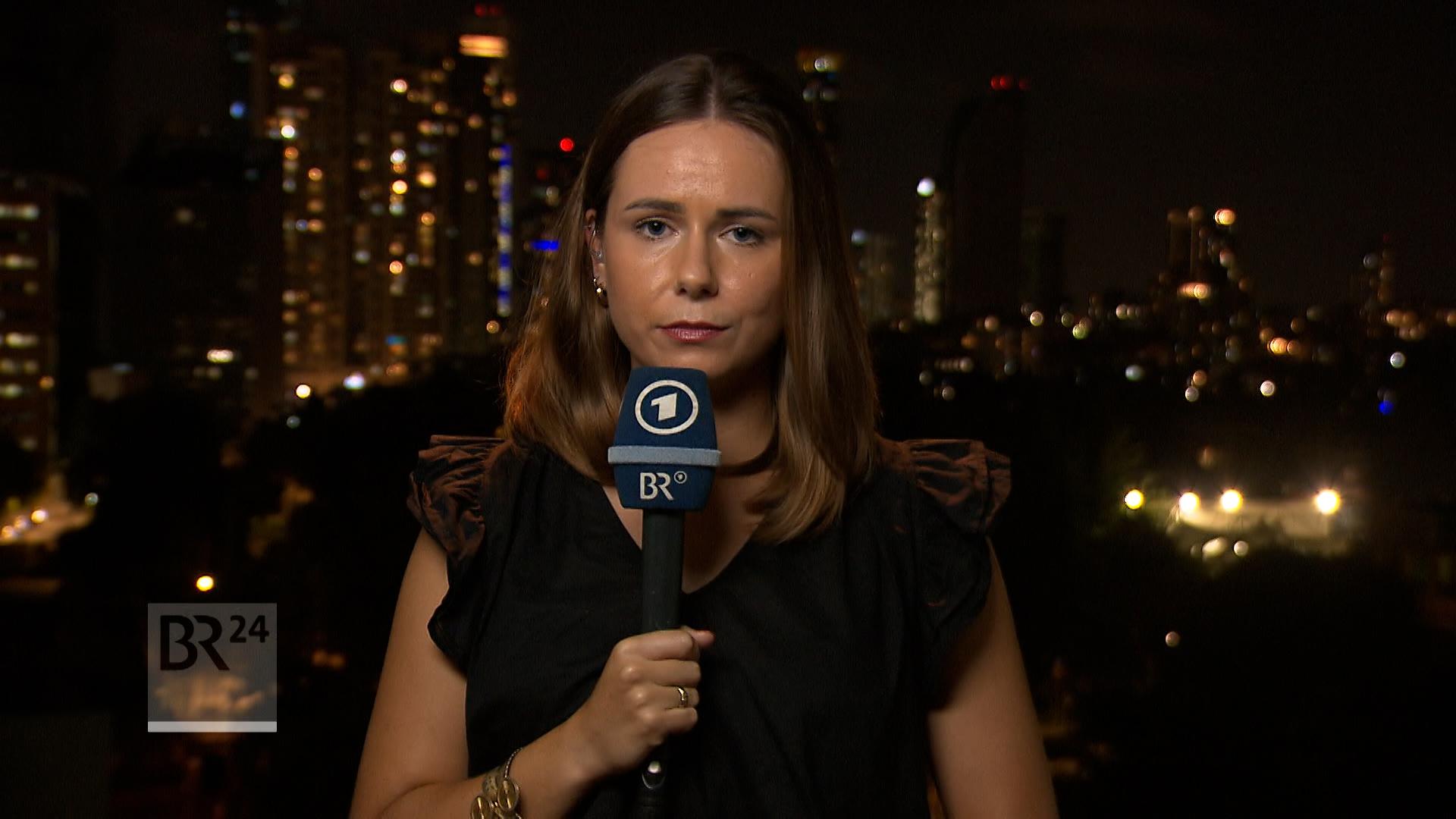 Die ARD-Korrespondentin Pia Steckelbach zugeschaltet aus Tel Aviv.