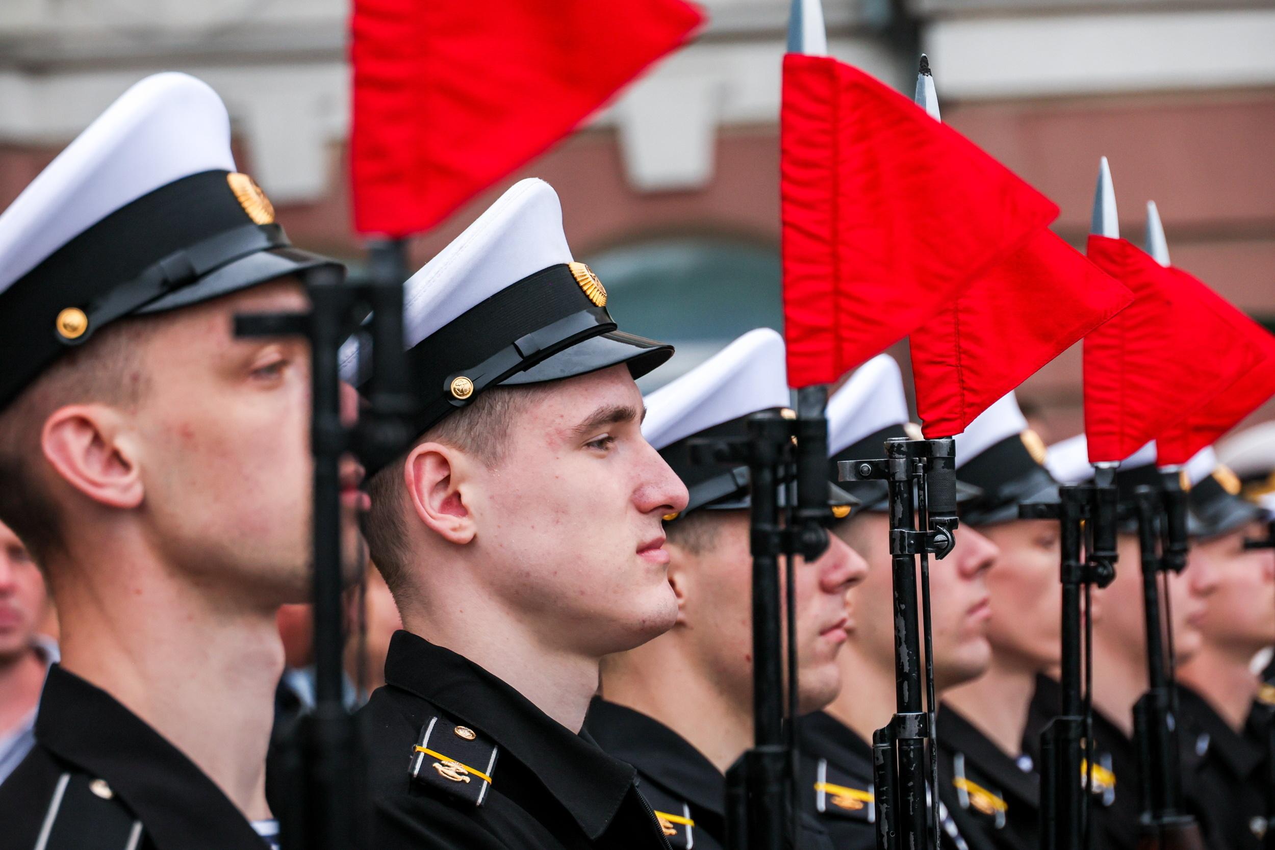 Marinesoldaten der Pazifikflotte