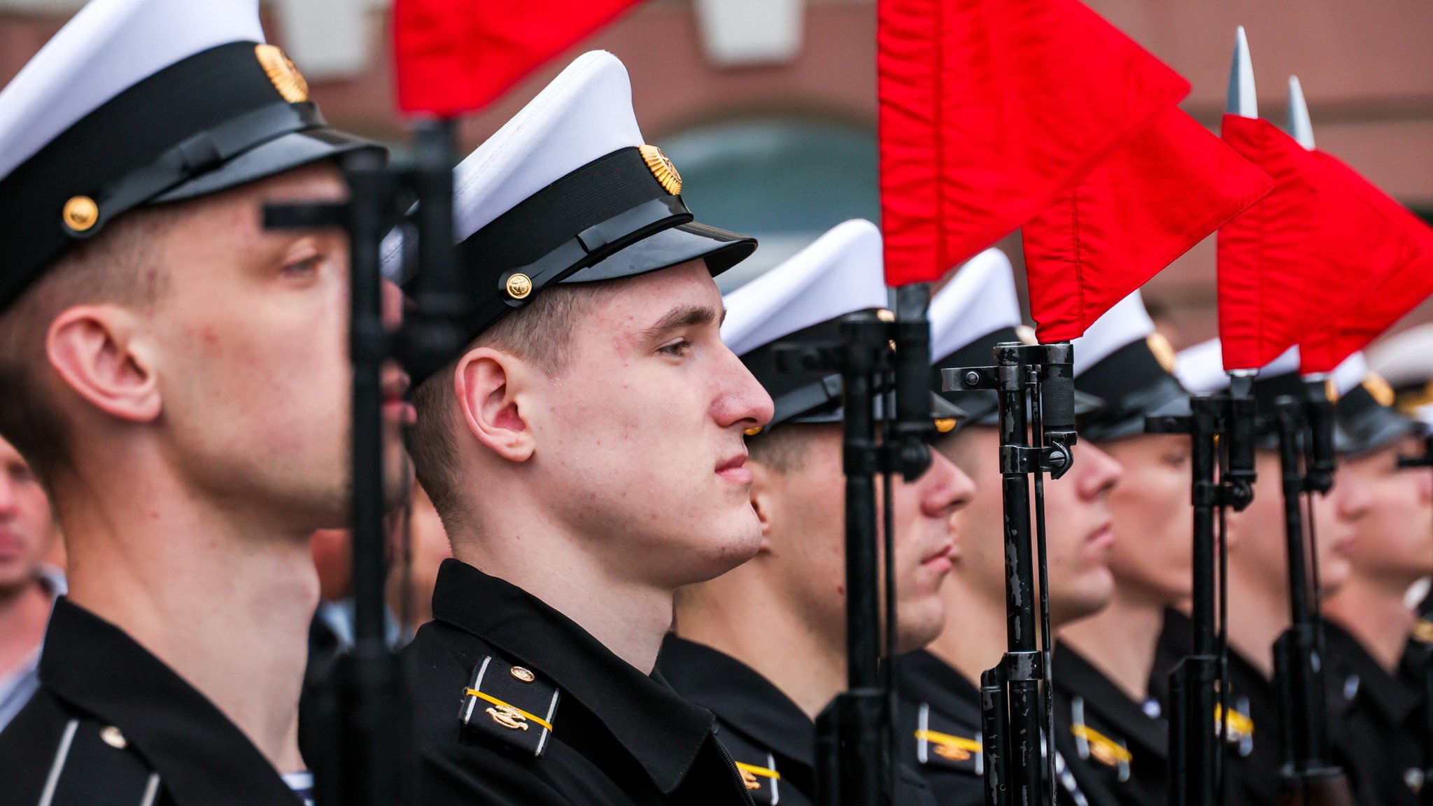 Marinesoldaten der Pazifikflotte