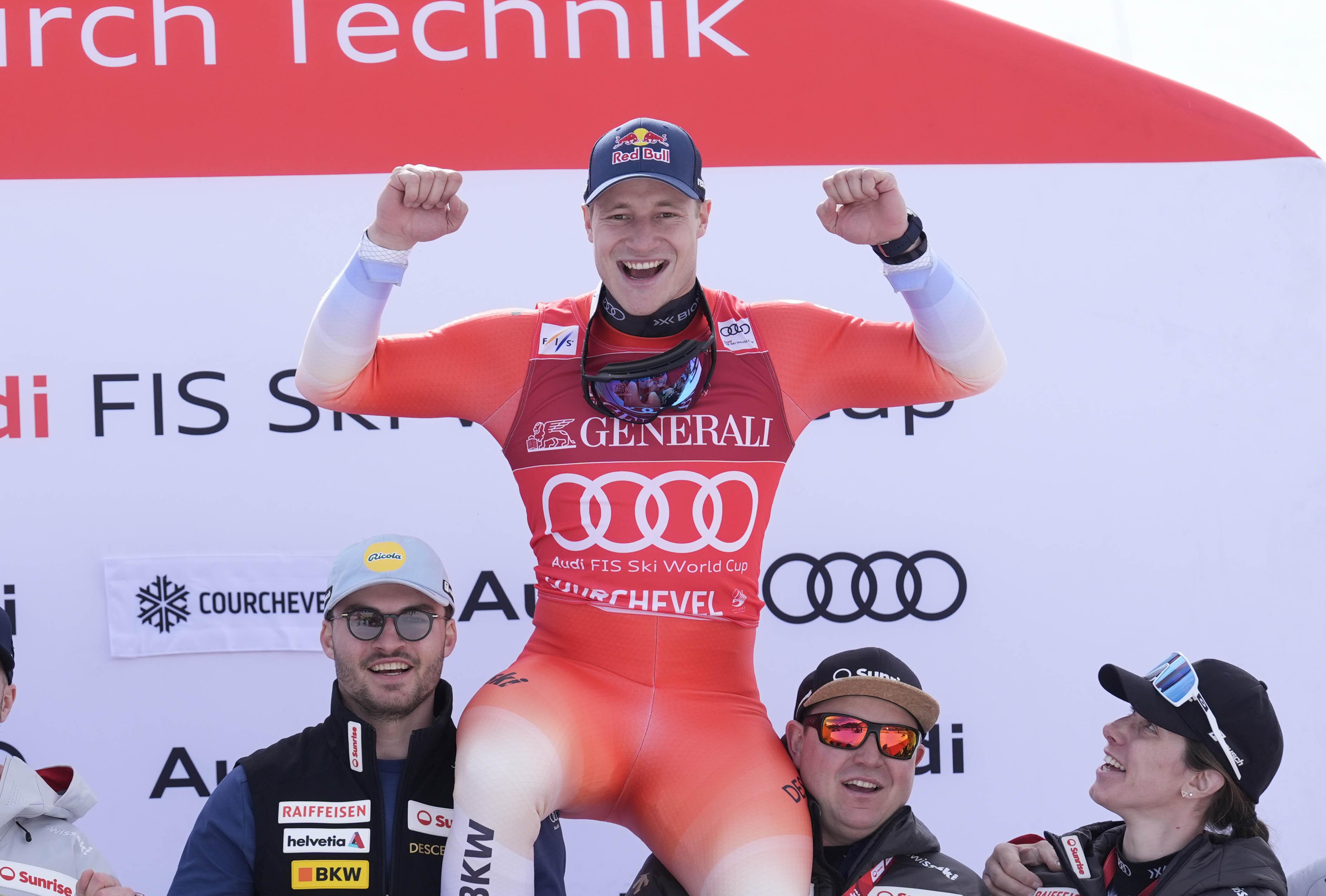 Marco Odermatt gewann in Courchevel den Gesamtweltcup