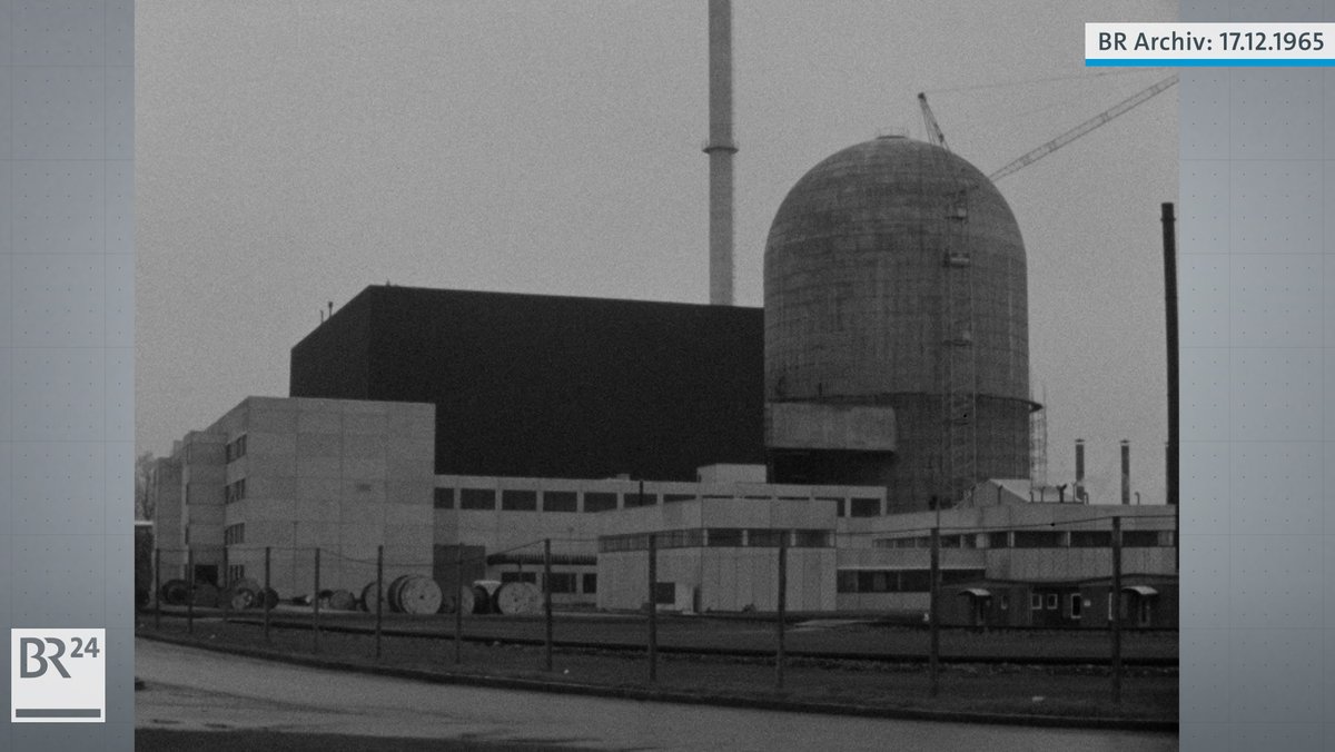 #BR24Zeitreise: Erster Strom aus Gundremmingen 1965