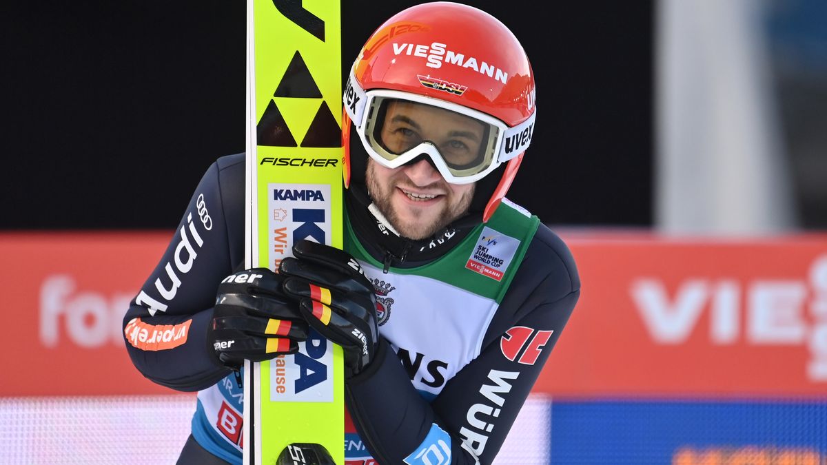 So sieht Vorfreude aus: Skispringer Markus Eisenbichler ist für Peking nominiert worden.