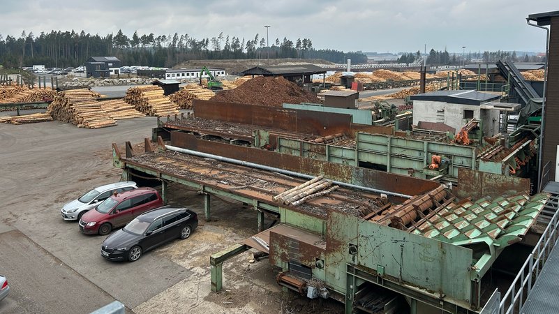 Das Sägewerk im Plößberger Ortsteil Betzenmühle | Bild: BR Das Sägewerk im Plößberger Ortsteil Betzenmühle