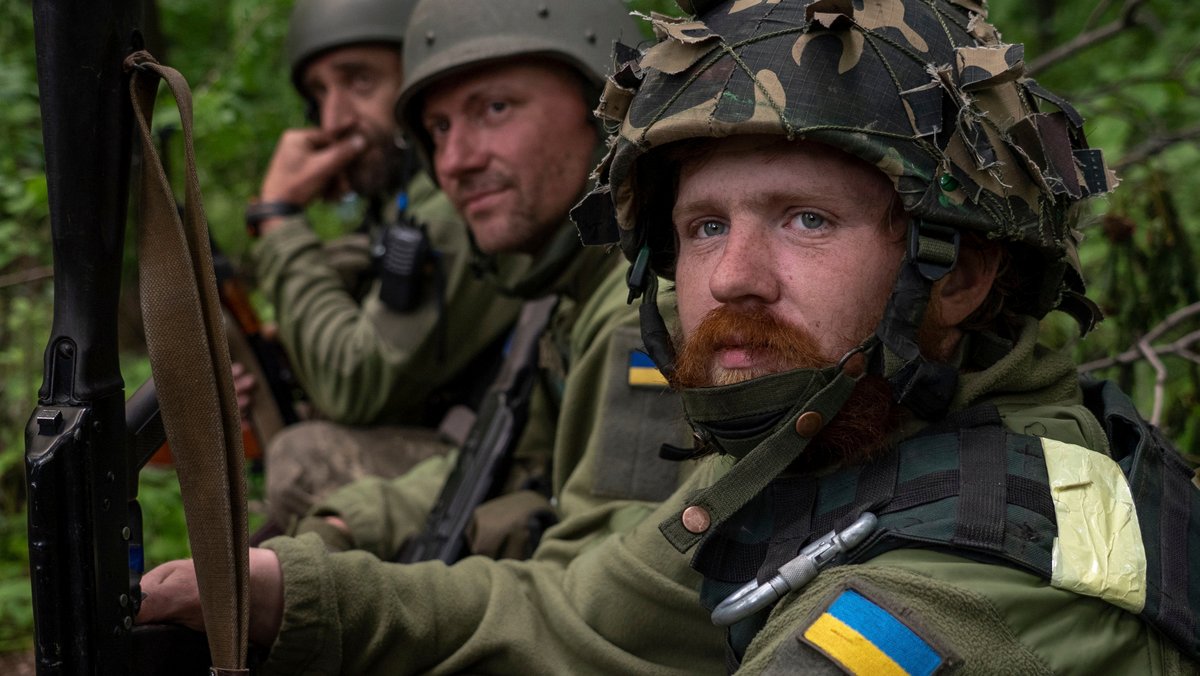 Ukrainische Kämpfer