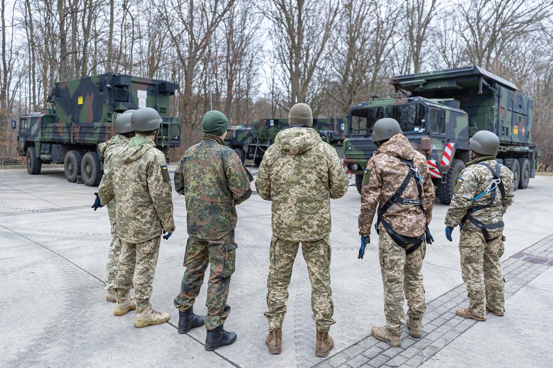 Ausbildung ukrainischer Soldaten (Symbolbild)