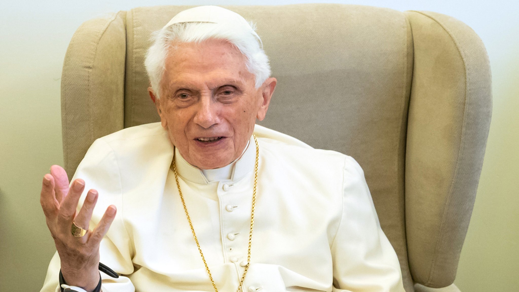 Der emeritierte Papst Benedikt XVI (Archivbild von 2018)